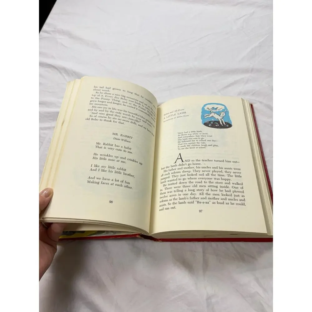 VTG First Story Book The Childrens Hour. Spencer Press. vintage childrens book